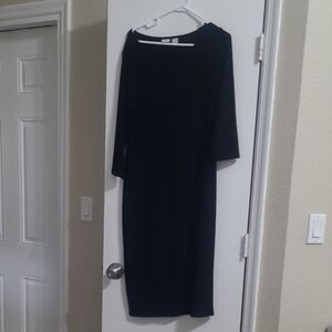 Chico's Classic Black Long Sleeve Dress